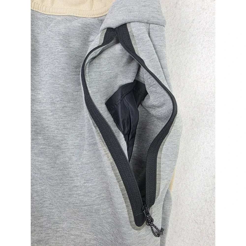 Nike Tech Fleece Pants Mens Small Sweatpants Joggers‎ Gray Beige Tan *READ*